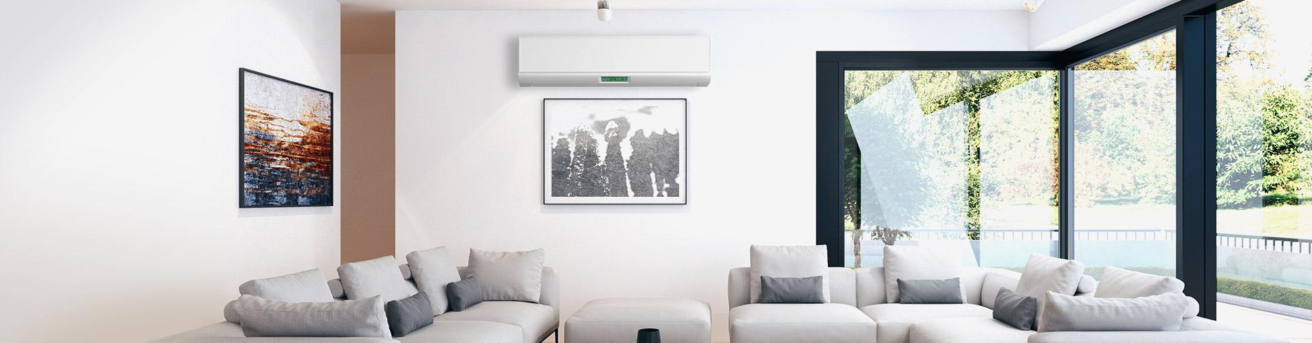 La climatisation est un équipement de confort idéal dans le salon