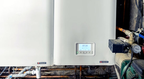 Chaudière à condensation de la marque frisquet